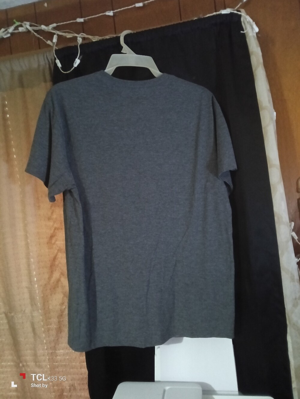 Athletic Works Heather Gray Short Sleeve Crew Tee